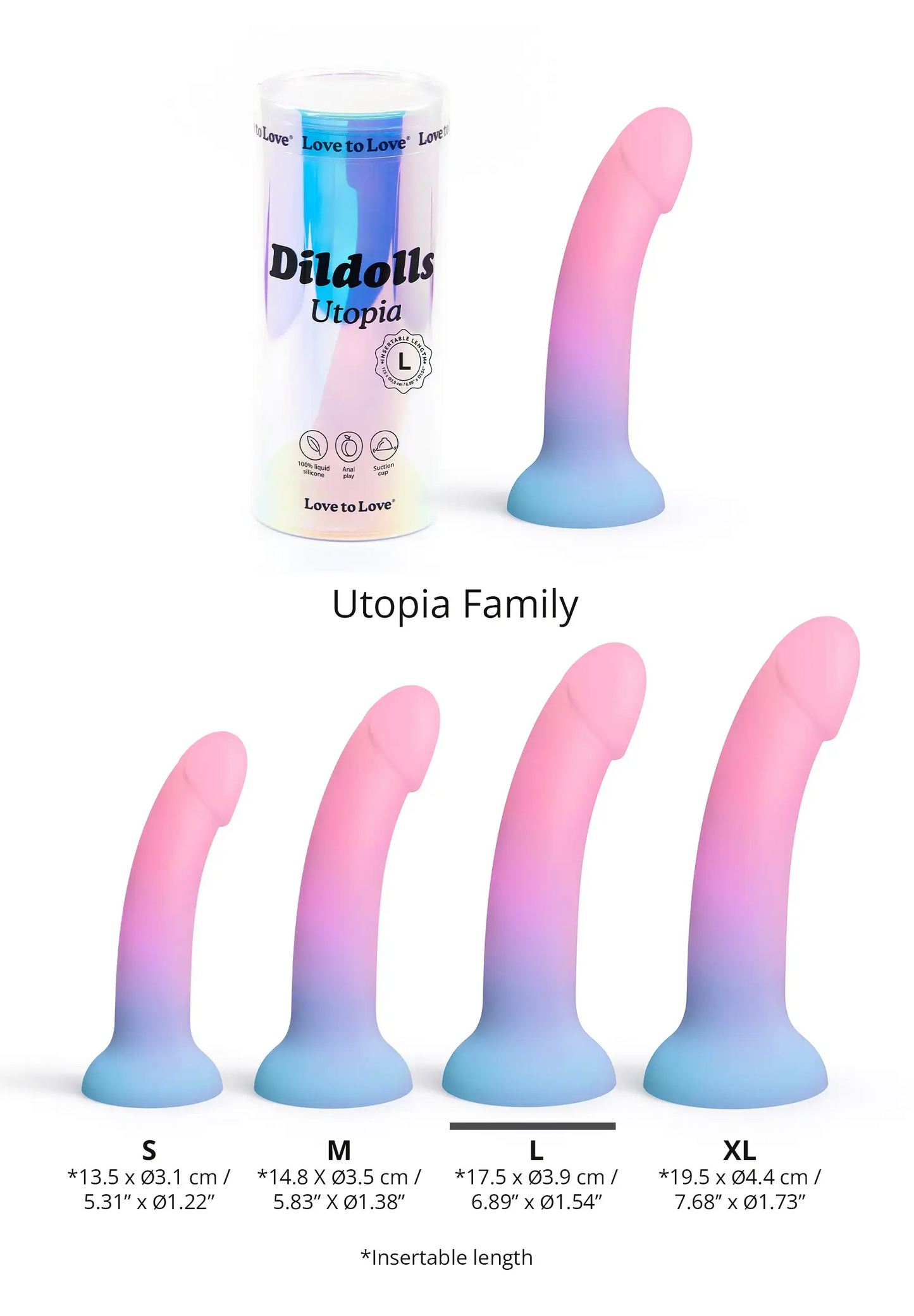 Dildolls - Dildo - Utopia L - Love to Love®