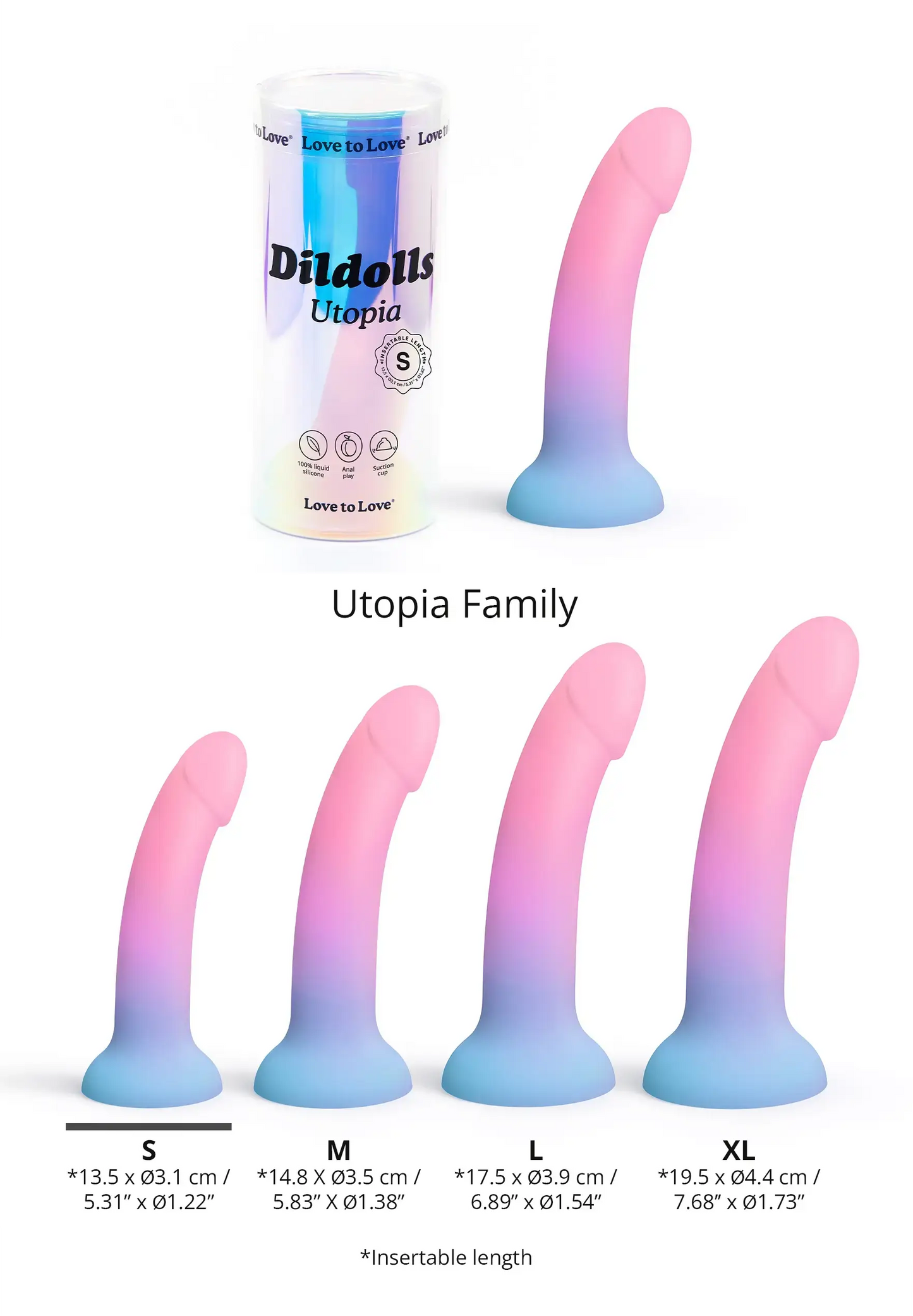 Dildolls - Dildo - Utopia S - Love to Love®