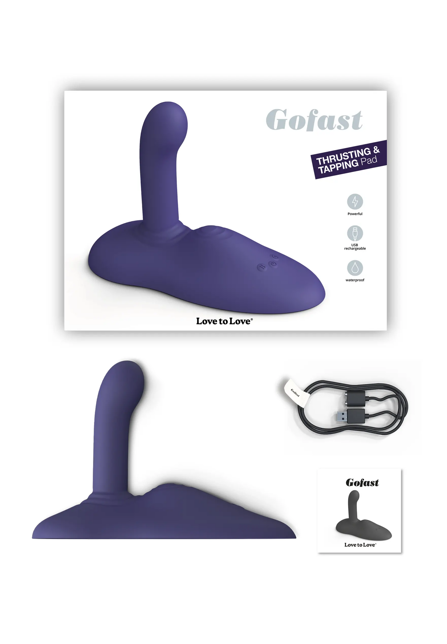 Gofast Dildo Pad - Love to Love