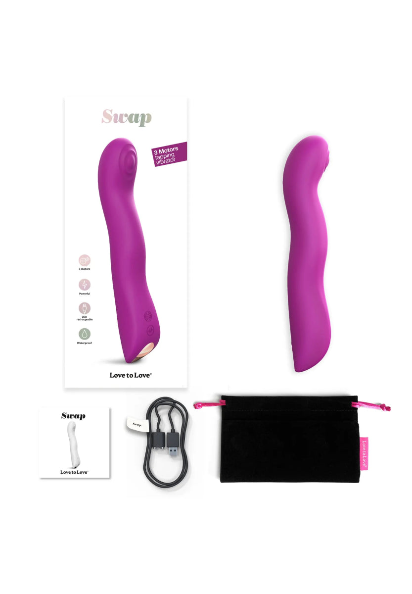 Swap - Stimulateur clitoridien et vibromasseur - Love to Love®
