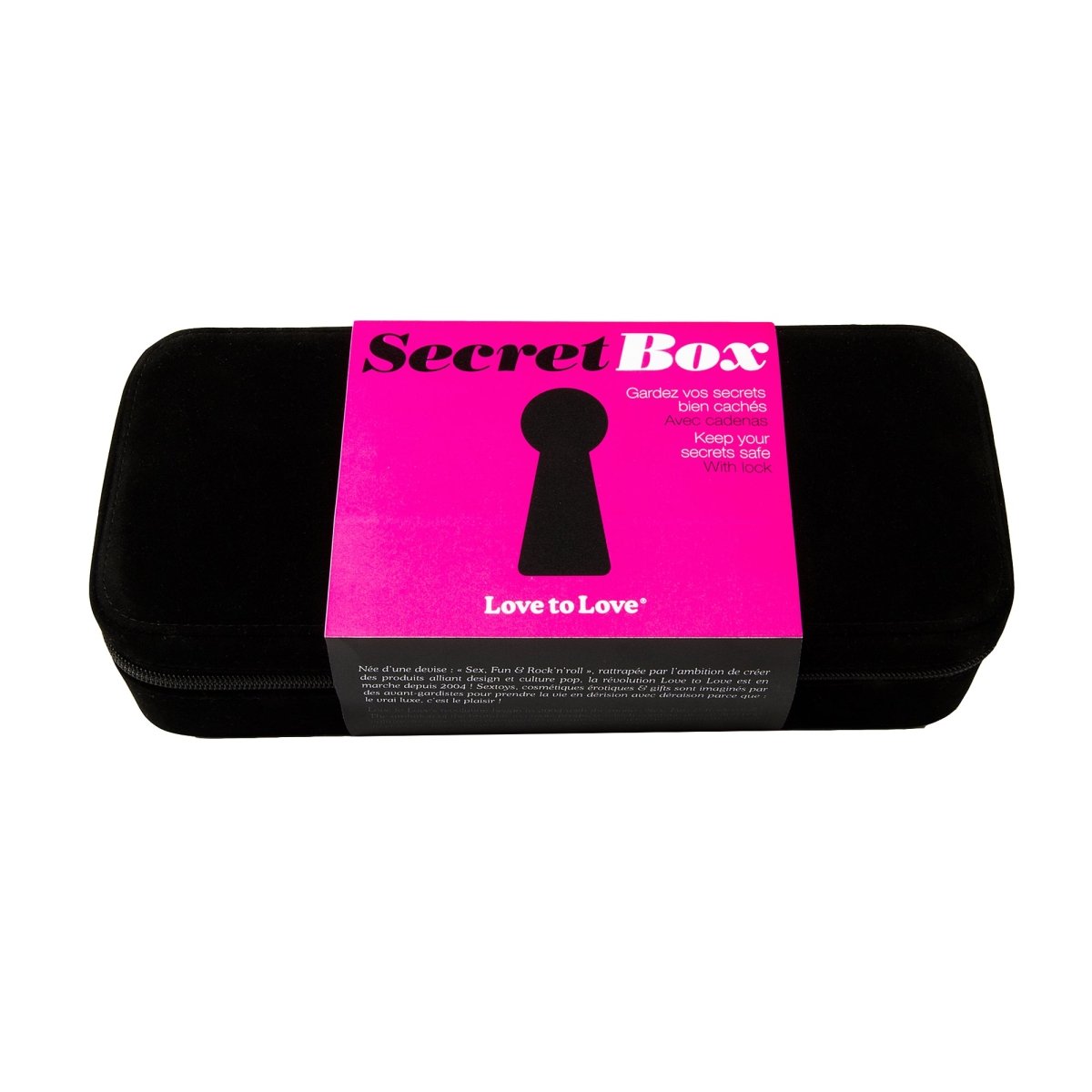 Storage case - Secret Box - Black