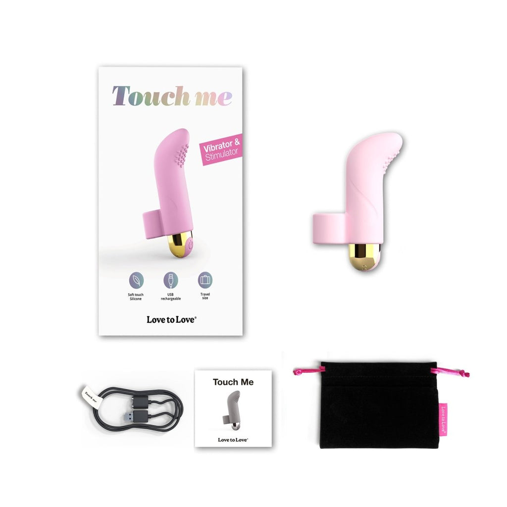 Vibrator - Touch Me - Baby Pink | Love to Love