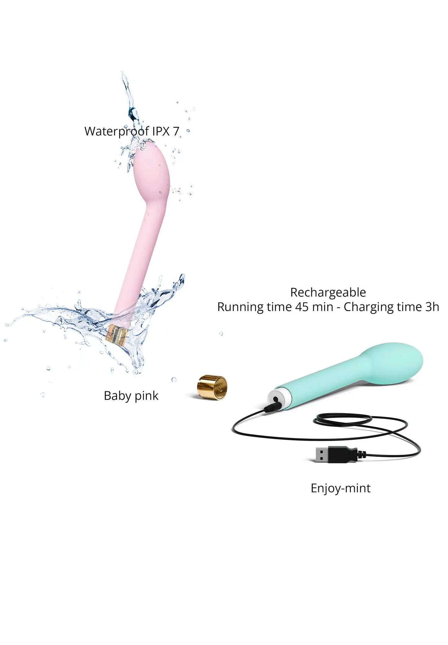 O.M.G Vibromasseur Point-G - Baby Pink