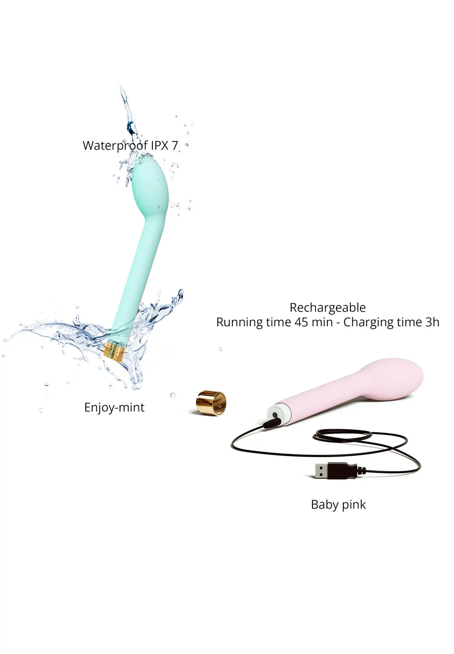 O.M.G Vibromasseur Point-G - Enjoy Mint