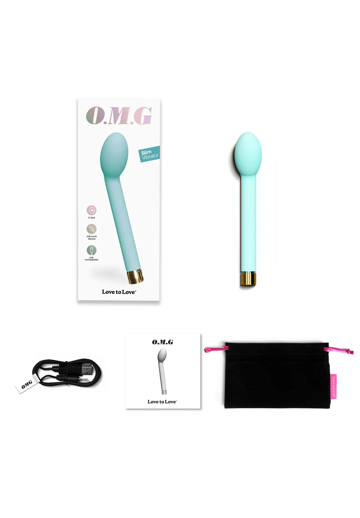 O.M.G Vibromasseur Point-G - Enjoy Mint