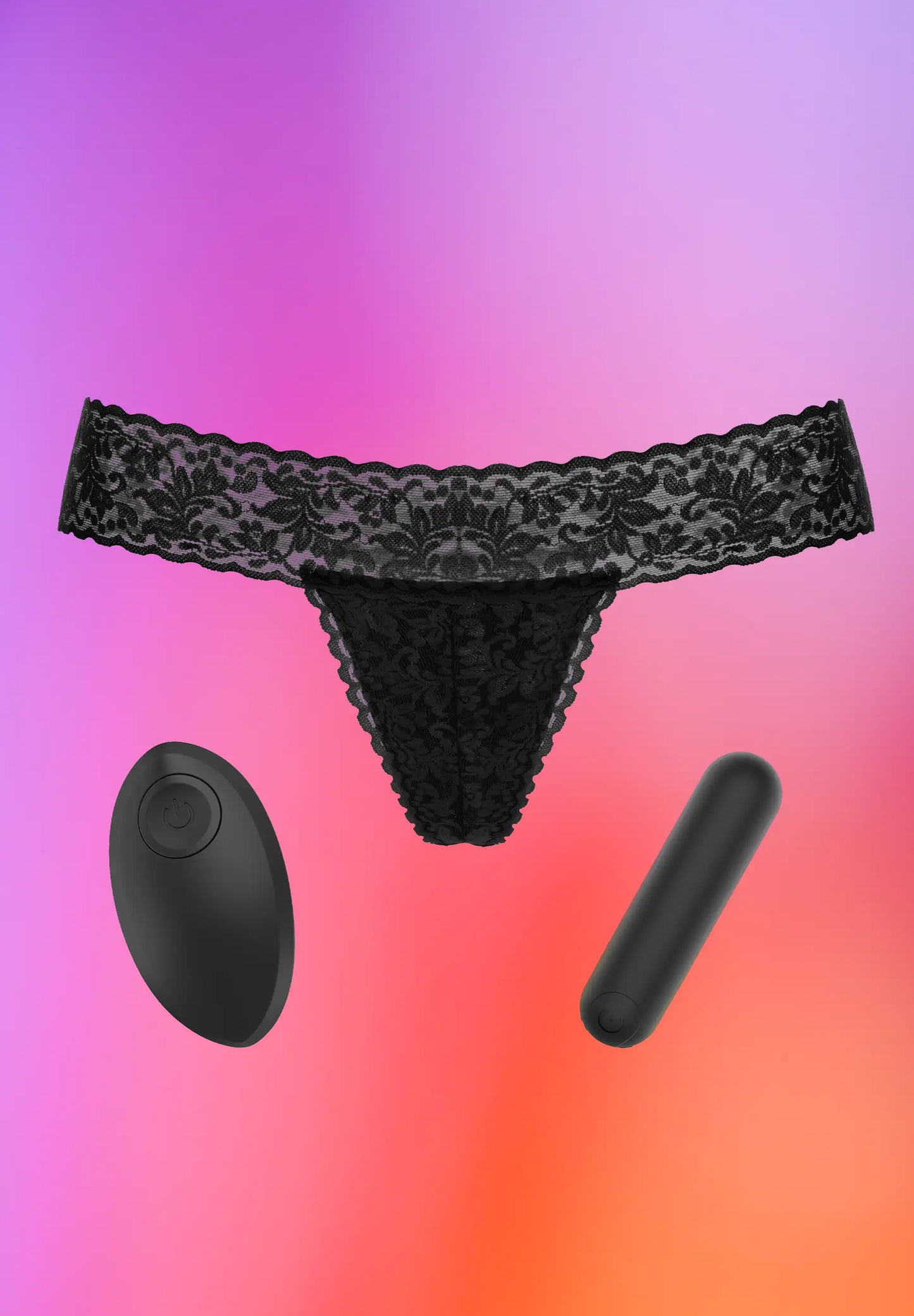 Culotte Vibrante Télécommandé Secret Panty 2 - Black Onyx