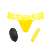 Culotte vibrante - Secret Panty 2 Néon - Jaune - Love to Love