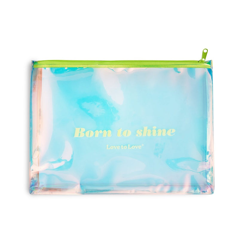 Pochette Holographique - Acid Yellow - Love to Love