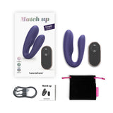 VIBROMASSEUR DE COUPLE - MATCH UP - MIDNIGHT INDIGO - Love to Love