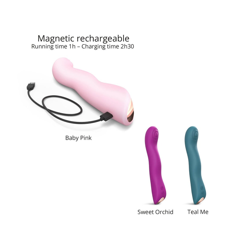 Vibromasseur & Stimulateur Clitoridien - Swap - Baby pink - Love to Love